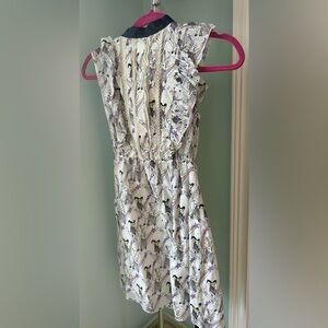 Floral Print Ruffle Dress